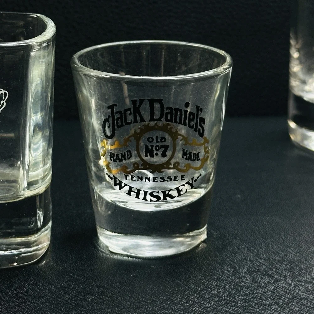 12 Jack Daniels Glasses No 7 Old Fashioned Highball Shot Glass Collectable Low - Picture 11 of 16